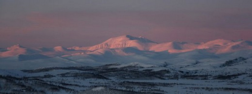 Rondane med Storronden, sett fra Venabygdsfjellet